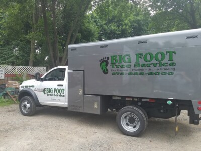 big foot tree service truck